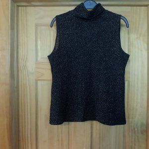 ANN TAYLOR  sleeve less turtle neck